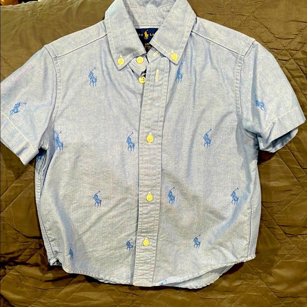 Ralph Lauren short sleeve button down
